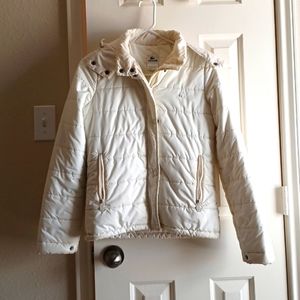 White Lacoste Puffer Jacket | Poshmark